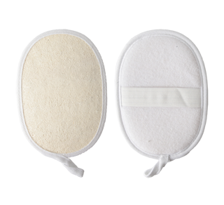 Éponge exfoliante pour le corps, loofah, 1 unité