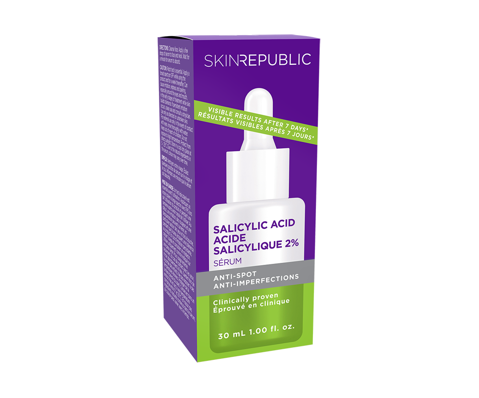 Acide salicylique 2 sérum, 30 ml Skin Republic Sérums Jean Coutu
