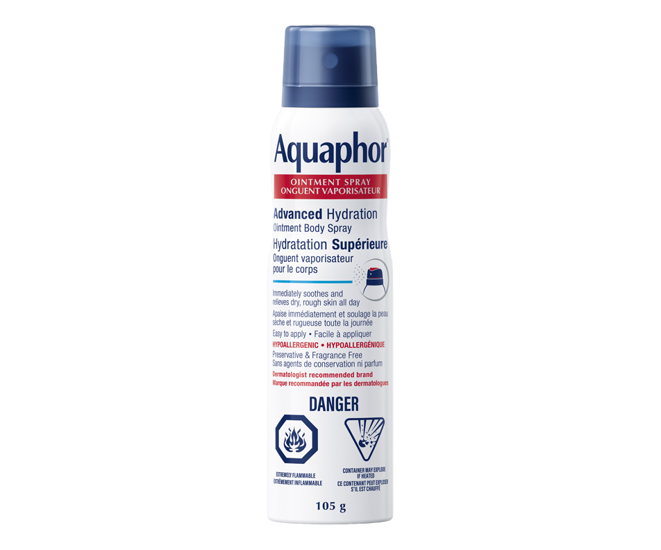 Onguent hydratant réparateur en vaporisateur pour le corps et la peau sensible, 105 g Eucerin