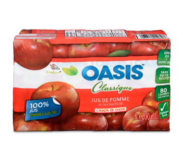 Image 1 du produit Oasis - Jus de pomme de concentré, 8 x 200 ml