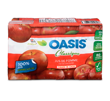 Image 2 du produit Oasis - Jus de pomme de concentré, 8 x 200 ml