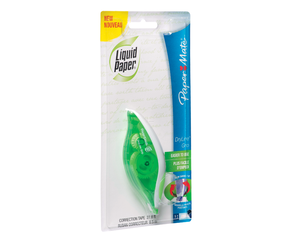 Liquid Paper ruban correcteur, 1 unité Paper Mate Instruments d
