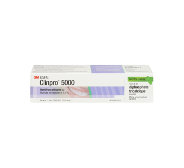 Image 2 du produit Clinpro 5000 - Dentifrice anticarie au fluorure de sodium, 113 g, menthe-vanille