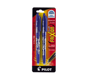 Image du produit Pilot - Frixion Ball stylo gel effaçable, 2 unités, bleu