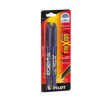 Image du produit Pilot - Frixion Ball stylo gel effaçable, 2 unités