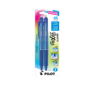 Image du produit Pilot - Frixion Ball Clicker 2 stylos à bille roulante effaçables, 2 unités
