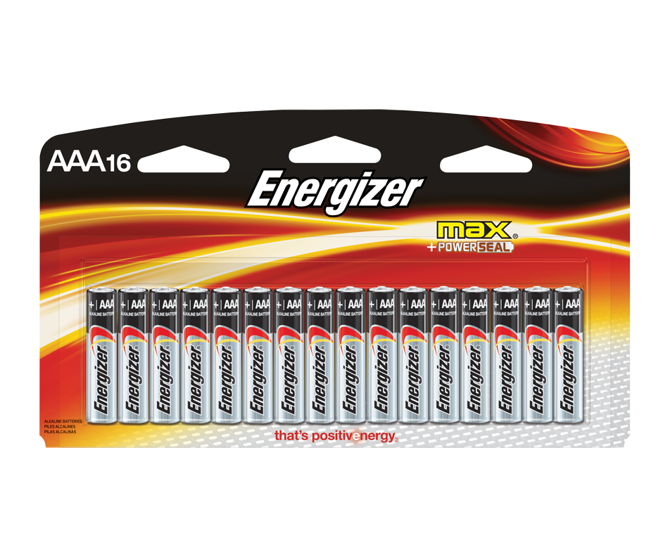 Max AAA piles, 16 unités Energizer Pile et batterie standard Jean