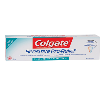 Image 2 du produit Colgate - Sensitive Pro-Relief Répare-Émail dentifrice au fluorure, 120 ml