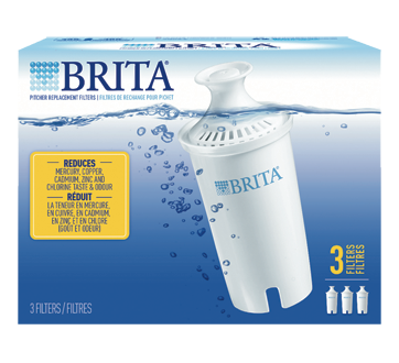 Image du produit Brita - Filtre de rechange avancé pour système de filtration en pichet Brita, 3 unités