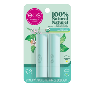 Smooth Stick baume à lèvres, 2 x 4 g, menthe douce