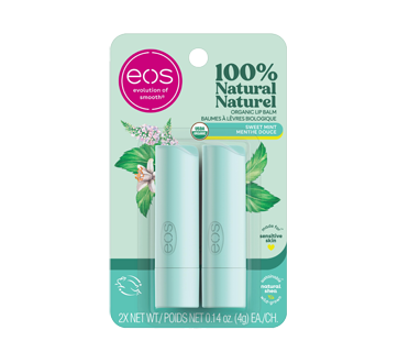 Smooth Stick baume à lèvres, 2 x 4 g, menthe douce