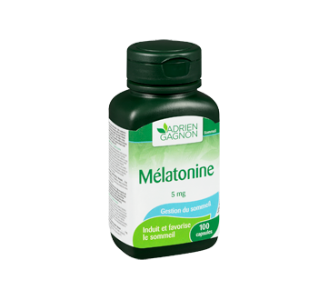Image 2 du produit Adrien Gagnon - Mélatonine 5 mg, 100 unités