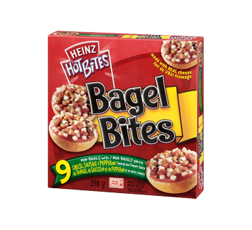 Image 3 du produit Heinz - Bagel bites fromage, saucisse et pepperoni, 198 g
