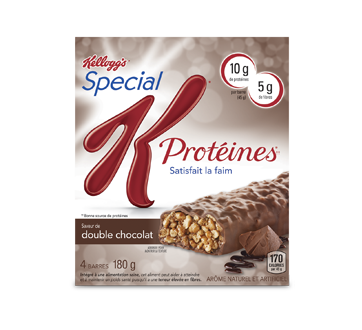 Image du produit Kellogg's - Special K Protéines barres double chocolat, 180 g