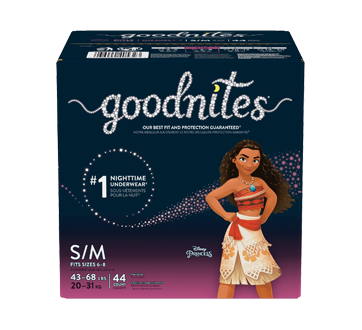Sous-vêtements pour la nuit pour filles, 44 unités, petit - moyen