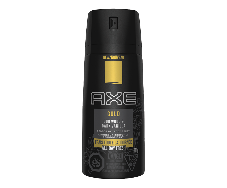 Parfum quotidien, bois d'oud & vanille, 113 g Axe Déodorant