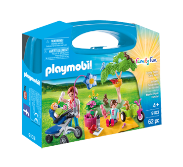 Image du produit Playmobil - Valisette pique-nique en famille, 1 unité