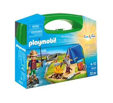 Campeurs valisette, 1 unité – Playmobil : Cadeaux pour tout petits