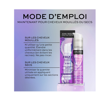 Image 4 du produit John Frieda - Frizz Ease sérum extra fort 6 effets +, 50 ml