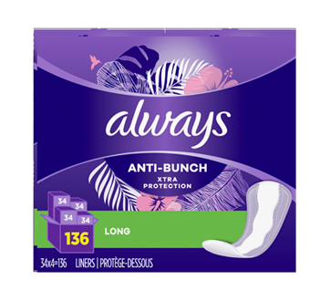 Xtra Protection protège-dessous, 136 unités, longs
