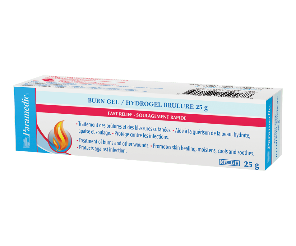 Hydrogel brûlure, 25 g Paramedic Crème, onguent et autres Jean Coutu