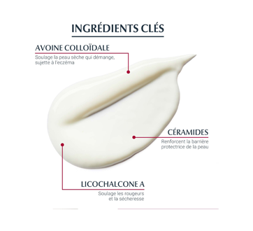 Image 3 du produit Eucerin - Eczema Relief crème hydratante quotidienne pour visage et corps pour peau sujette à l'eczéma, 226 g
