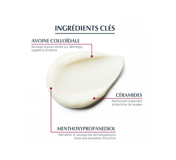 Image 3 du produit Eucerin - Eczema Relief traitement des poussées pour visage et corps pour peau sujette à l'eczéma, 57 g