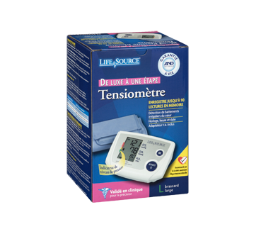 Image 2 du produit LifeSource - Tensiomètre automatique brassard, 1 unité, grand