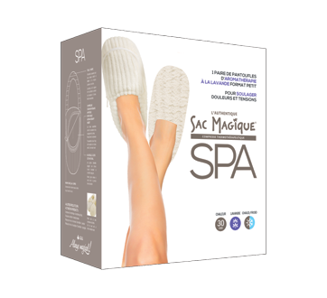 Image du produit Sac Magique - Spa pantoufles d'aromathérapie, 1 unité, lavande, moyen