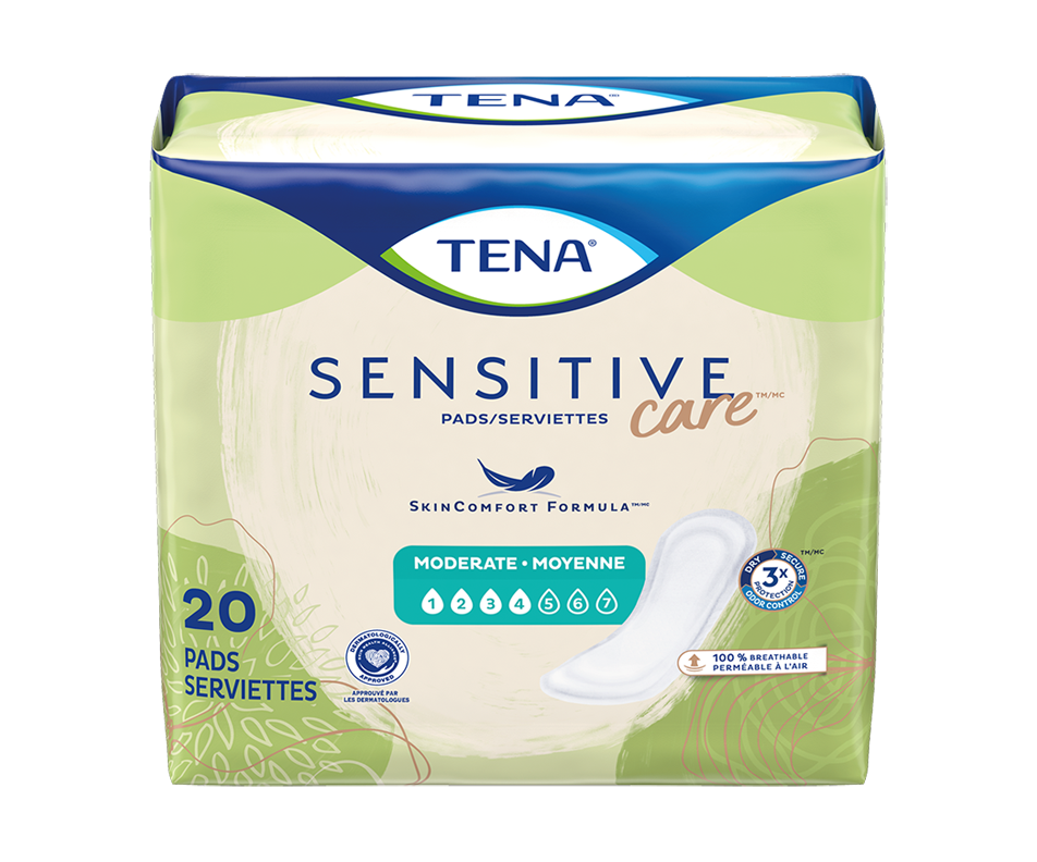 Sensitive Care serviettes, absorption moyenne, 20 unités Tena