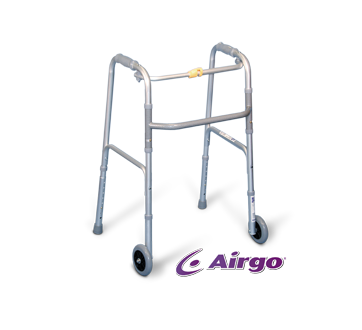 Image du produit Airgo - Marchette pliante en aluminium, petit adulte, 1 unité, bronze