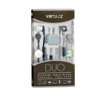 Image du produit Virtuoz - Duo écouteurs, 2 unités