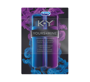 Image du produit K-Y - Yours+Mine lubrifiant personnel, 88 ml