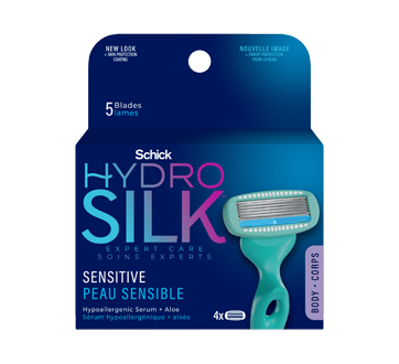 Hydro Silk pour peaux sensibles cartouches, 4 unités