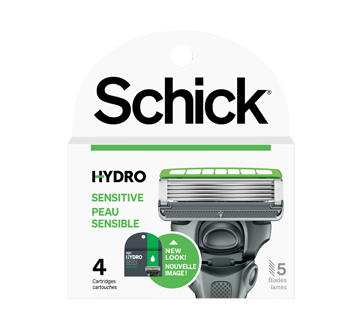 Hydro cartouches de lames pour hommes pour peaux sensibles, 4 unités