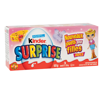 Image 2 du produit Kinder - Surprise rose, 3 x 20 g