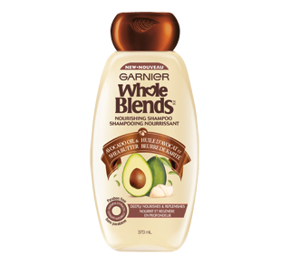 Whole Blends shampooing nourrissant, huile d'avocat et beurre de karité, 370 ml