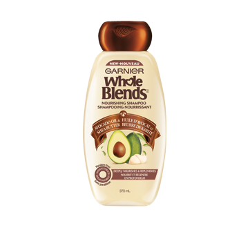 Whole Blends shampooing nourrissant, 370 ml, huile d'avocat et beurre de karité