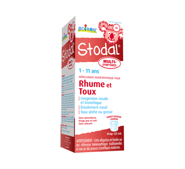 Image du produit Boiron - Stodal Multi-Symptômes Rhume et Toux sirop pour enfants, 125 ml