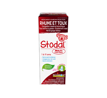 Stodal Multi Symptomes Rhume Et Toux Sirop Pour Enfants 125 Ml Boiron Boiron Jean Coutu