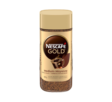 Image du produit Nescafé - Gold cafés instantané et torréfié et moulu, torréfaction moyenne