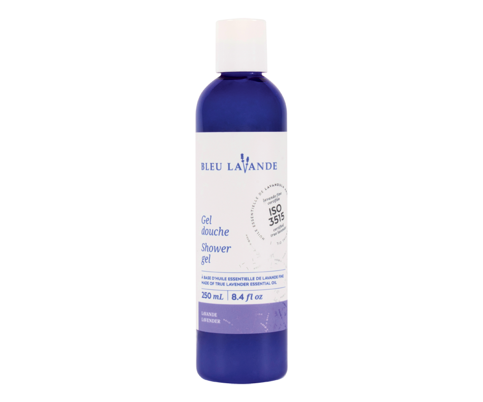 Gel douche, lavande, 250 ml Bleu Lavande Gel douche et nettoyant