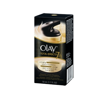 Image 1 du produit Olay - Crème CC - Hydratant quotidien et soupçon de fond de teint Total Effects, 50 ml