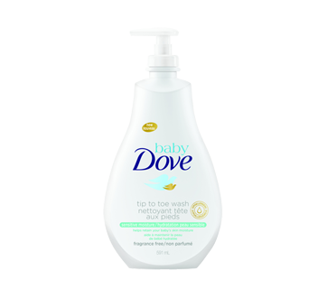 Tête aux Pieds nettoyant hydratation peau sensible, 591 ml
