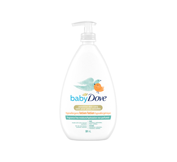 Image du produit Baby Dove - Lotion hydratation peau sensible, 591 ml