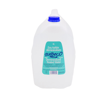 Eau traitée déminéralisée, 8L