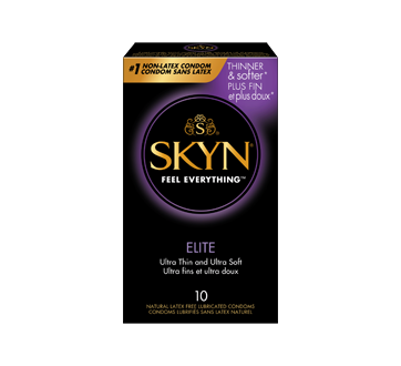 Image 1 du produit Skyn - Elite condoms lubrifiés sans latex naturel, 10 unités
