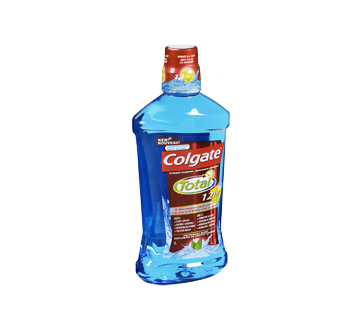 Image 2 du produit Colgate - Colgate Total 12 Heures rince-bouche, 1 L, explosion de menthe poivrée