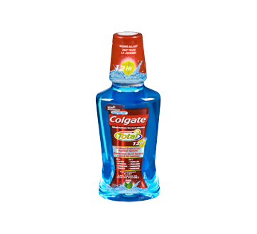 Image 1 du produit Colgate - Colgate Total 12 Heures rince-bouche, explosion de menthe poivrée, 250 ml
