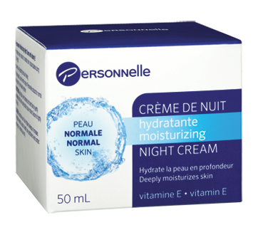 Image du produit Personnelle - Crème de nuit hydratante, 50 ml, peau normale